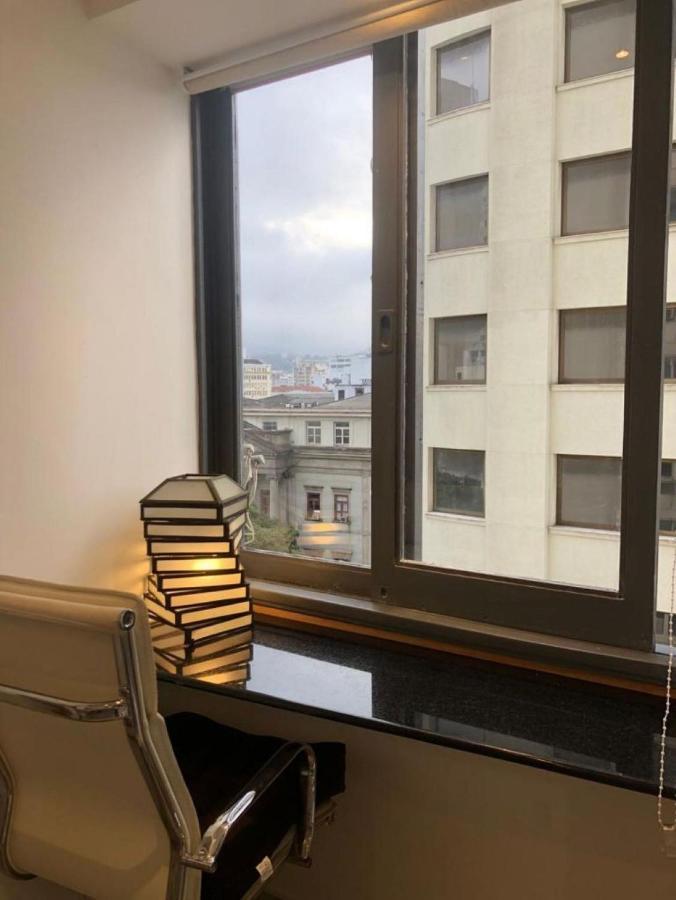Centro da cidade com vista para o Cristo Rio de Janeiro Exterior foto