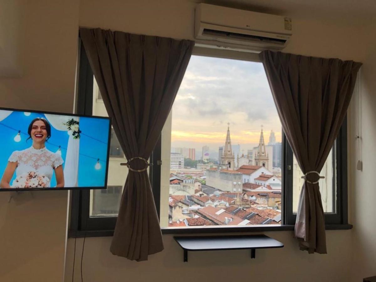 Centro da cidade com vista para o Cristo Rio de Janeiro Exterior foto